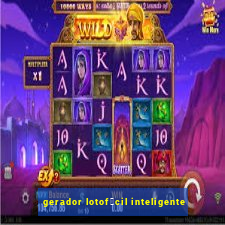 gerador lotof谩cil inteligente